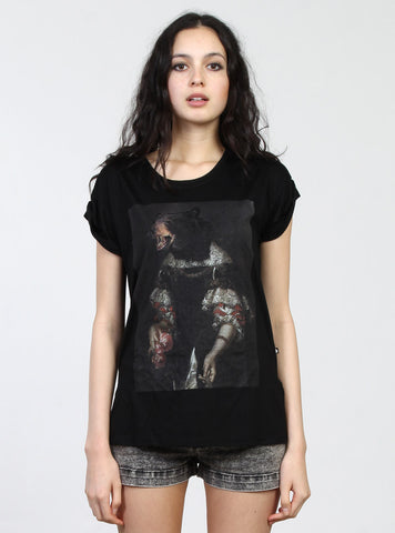 SING TEE - LADY BEAR - BLACK