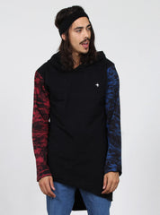 SLANTED HOOD - BLACK