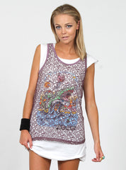 TUESDAY SINGLET - PURPLE