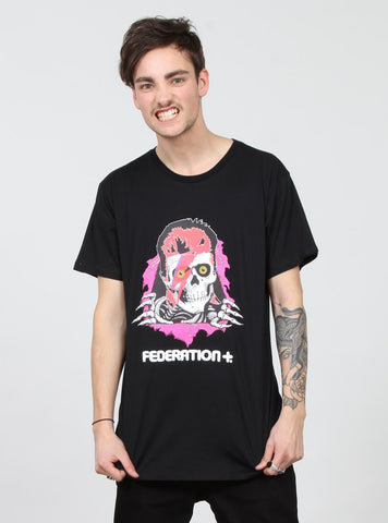 AYE TEE - BOWIE BLACK