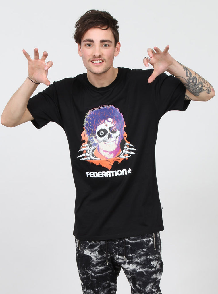 AYE TEE - WACKO JACKO BLACK