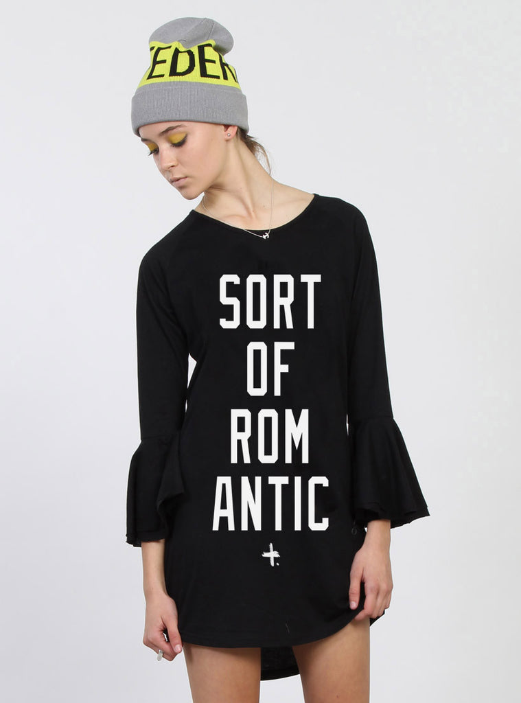 BELL DRESS - SORT OF ROMANTIC BLACK