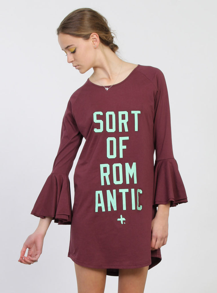 BELL DRESS - SORT OF ROMANTIC PLUM