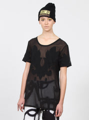 BLOOM TEE BLACK
