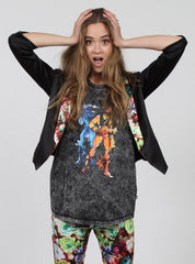 BOTANICAL BLAZER BLACK