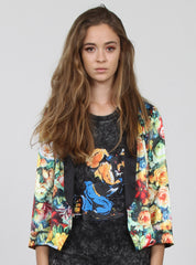 BOTANICAL BLAZER Red