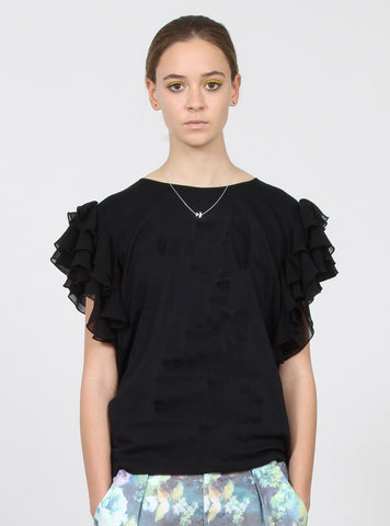 BUTTERFLY TOP BLACK