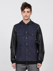 DODGEY JACKET BLUE/BLACK