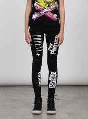 HEAVY METAL LEGGINGS BLACK