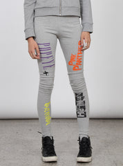 HEAVY METAL LEGGINGS GREY MARLE