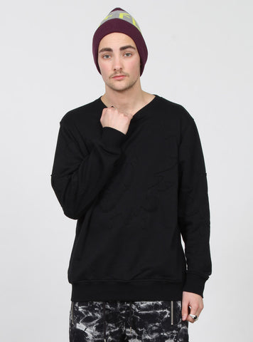 IN BLOOM CREW BLACK
