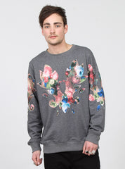 IN BLOOM CREW CHARCOAL
