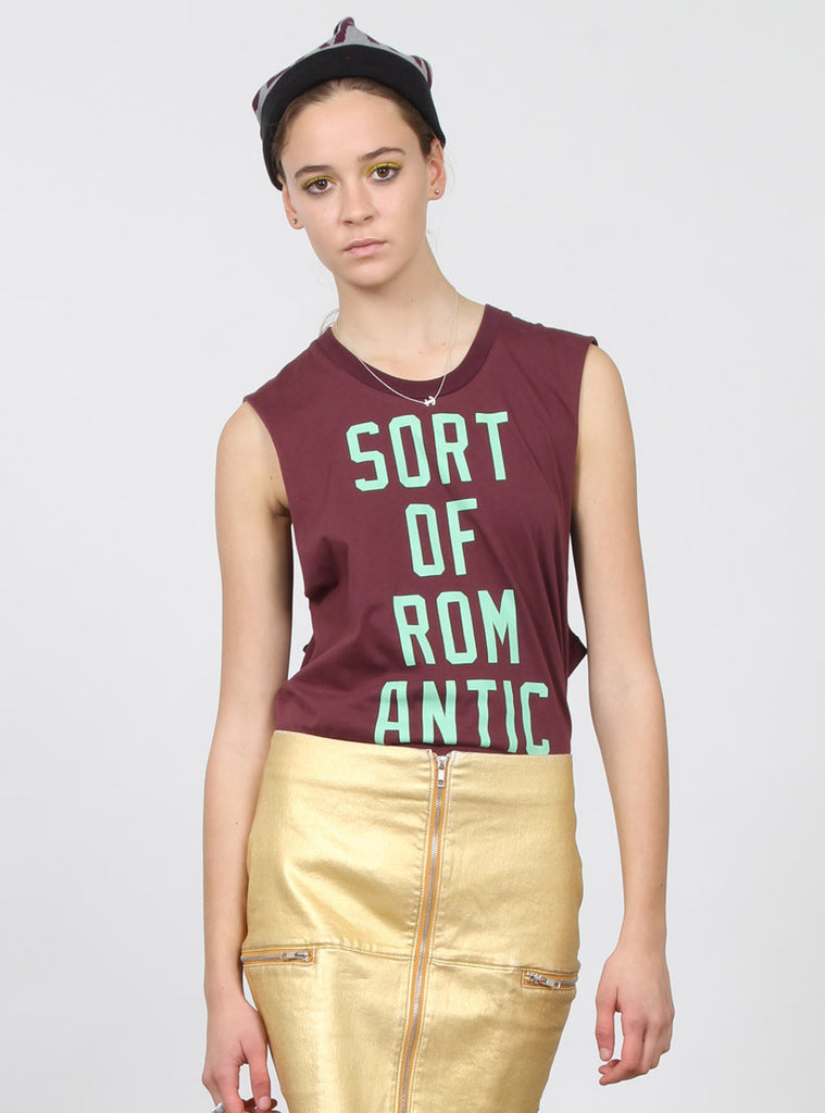 MINUTE TANK - SORT OF ROMANTIC PLUM