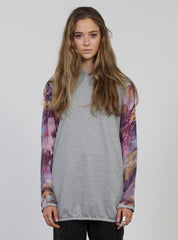 PLAY HOOD GREY MARLE