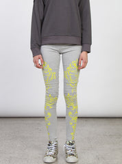 RENAISSANCE LEGGINGS Grey/Yellow