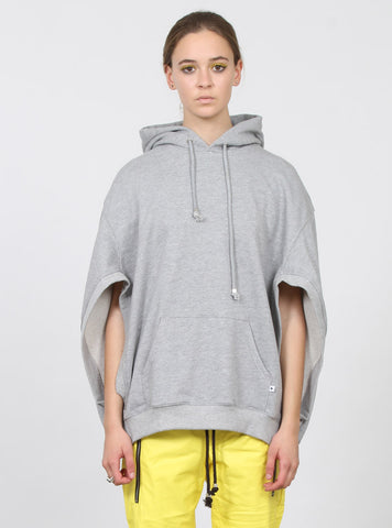 SWEAT CAPE GREY MARLE