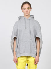 SWEAT CAPE GREY MARLE