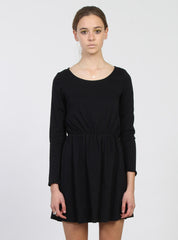 TWISTER DRESS BLACK
