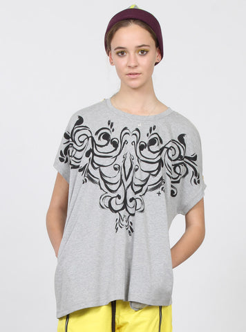 WATCH TEE - RENASSIANCE RIB CAGE GREY MARLE