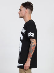 AYE TEE - NO 26 BLACK/WHITE