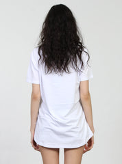 ABIDE TEE - DIAMOND HEART - WHITE