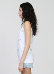 ACE SINGLET - ONCE UPON - WHITE