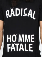 AYE TEE - RADICAL HOMME FATALE - BLACK