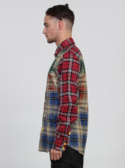CHECK CHECK CHECK IT SHIRT Red