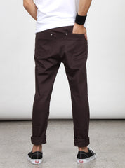 DROPPER JEAN - EGGPLANT