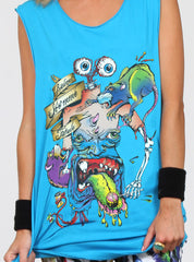 FOLDER TANK - EATEN - BLUE