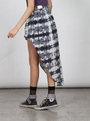 HALF MOON SKIRT - WATERCOLOUR