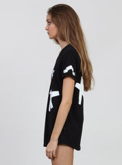 NIGHT TEE - F**N BLACK