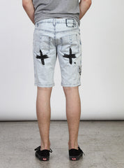 PATCHED PERFECT SHORTS - D PLUS - ACID