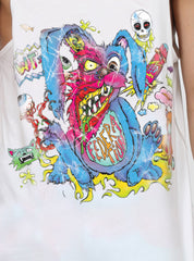 PLAZA SINGLET - PSYCHO BUNNY - WHITE