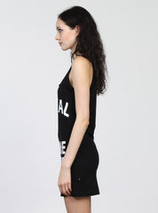 POTSY DRESS - FEMME FATALE - BLACK