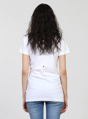 SCOOP TEE - FEMME FATALE - WHITE