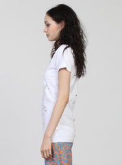 SCOOP TEE - ONCE UPON - WHITE