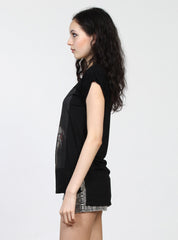 SING TEE - LADY BEAR - BLACK