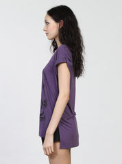 SING TEE - SKETCHY BUNNY - PURPLE