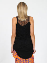 TUESDAY SINGLET - BLACK