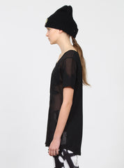 BLOOM TEE BLACK