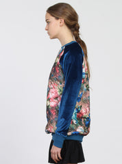 BOUQUET CREW TEAL / MUSK