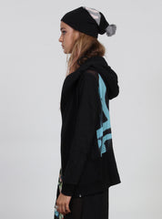 CUDDLES ZIP UP BLACK