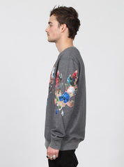 IN BLOOM CREW CHARCOAL