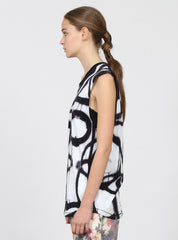 MINUTE TANK BLK/WHT SPRAY