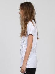 NIGHT TEE - FALL SEVEN GET UP 8 WHITE