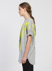 OVAL DRESS - RENASSIANCE SKELETON GREY MARLE