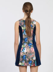 PRINCESS DRESS MUSK/TEAL