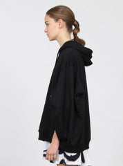 SWEAT CAPE BLACK