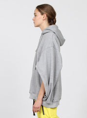 SWEAT CAPE GREY MARLE